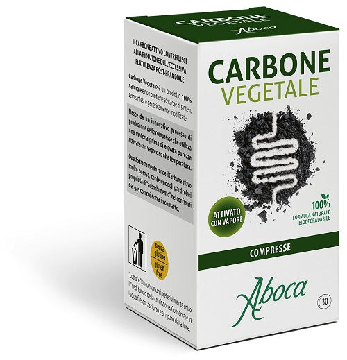 ABOCA - Carbone vegetale 30 compresse