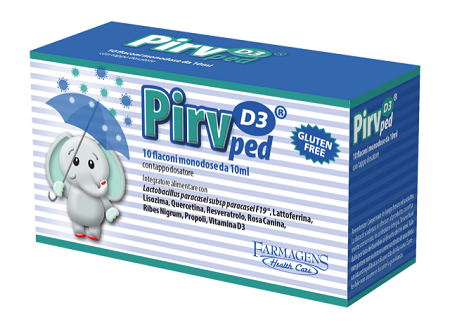 Pirv d3 ped 10 flaconi monodose