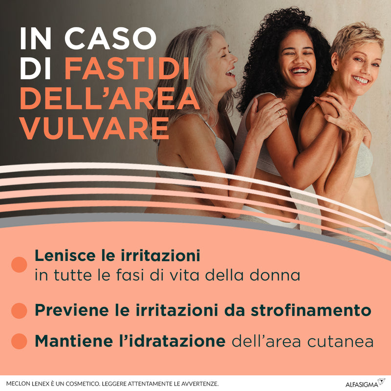 MECLON - Lenex Emulgel Intimo per Irritazioni Vulvari - 50ml