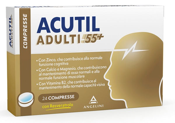 Acutil adults 55+ 24 tablets it