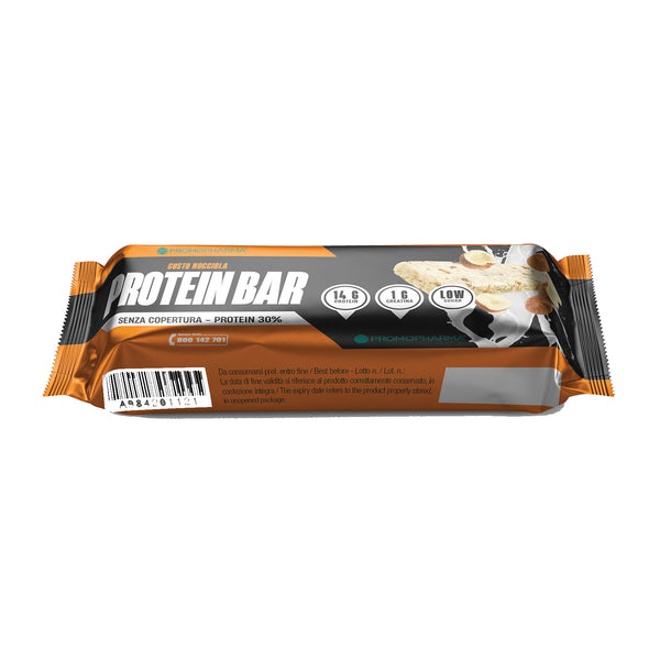 Protein bar 30% senza copertura nocciola 45 g