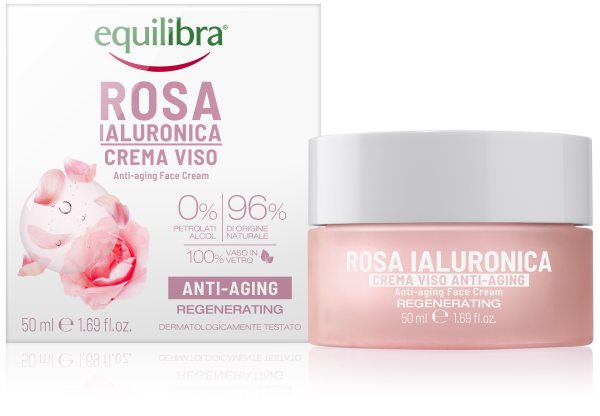 Equilibra pink hyaluronic anti-aging face cream 50 ml