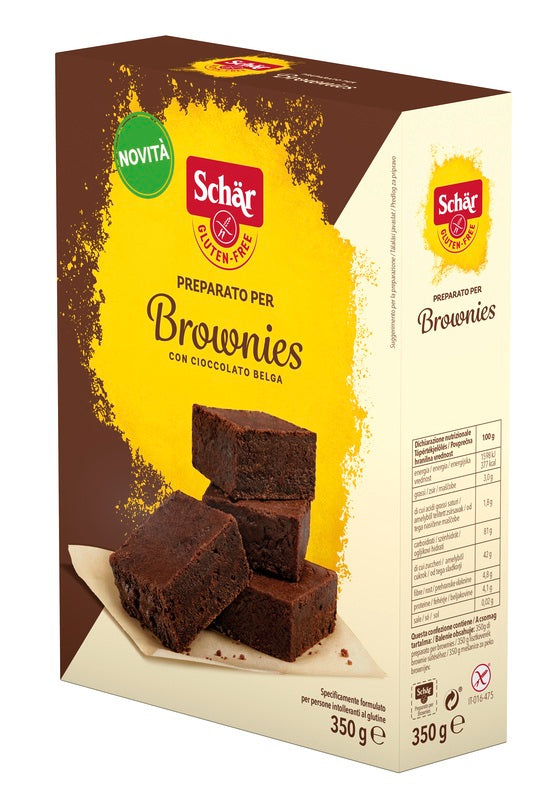 Schar Belgian Chocolate Brownie Mix 350g