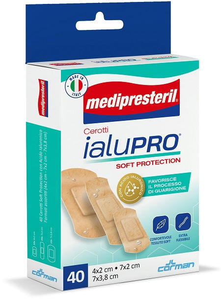 Medipresteril cerotti ialupro soft proteciont 3 formati assortiti 40 pezzi