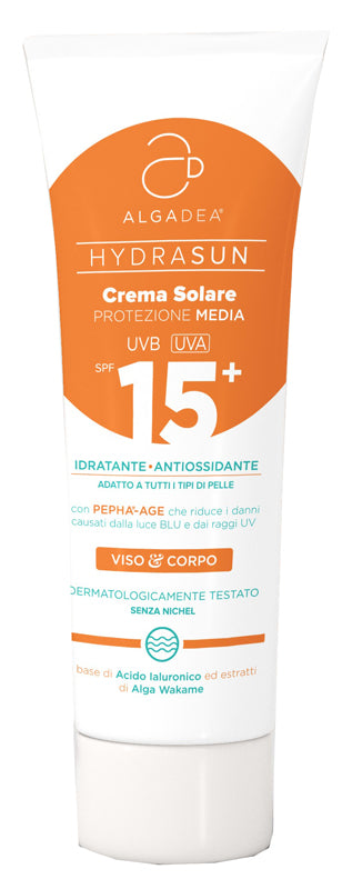 Algadea hydrasun sun cream 15+ 150 ml