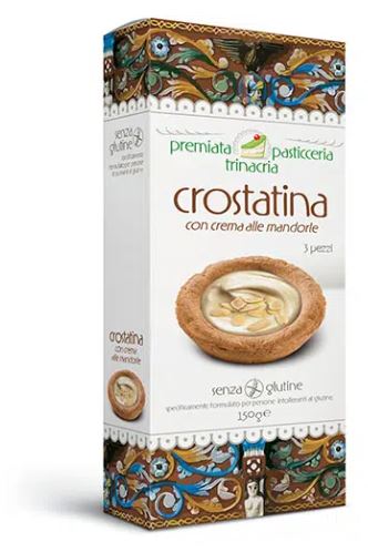 Premiata pastelería tarta de crema de almendras trinacria 150 g