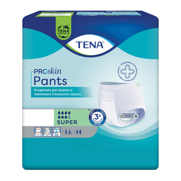 Pannolone per incontinenza tena pants super medium 12 pezzi