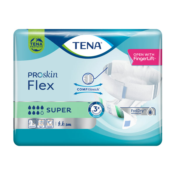 Tena flex super small incontinence pad 30 pieces