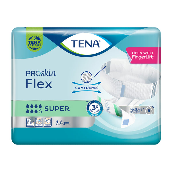 Tena flex super large incontinence pad 30 pieces