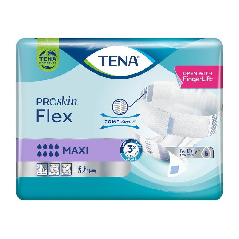 Tena flex maxi extralarge incontinence pad 21 pieces