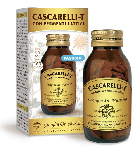 Cascarelli t tablets 180 tablets with lactic ferments