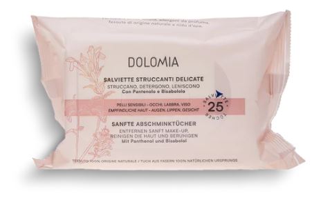 Dolomia toallitas limpiadoras de maquillaje