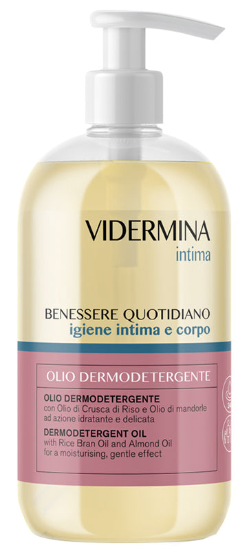 Vidermina intima olio detergente corpo e intimo 500 ml