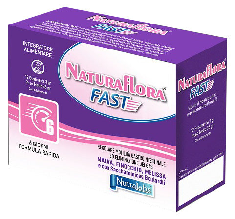 Naturaflora fast 12 sachets