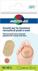 Cerotto verruche master-aid footcare piedi/mani 16 pezzi e4