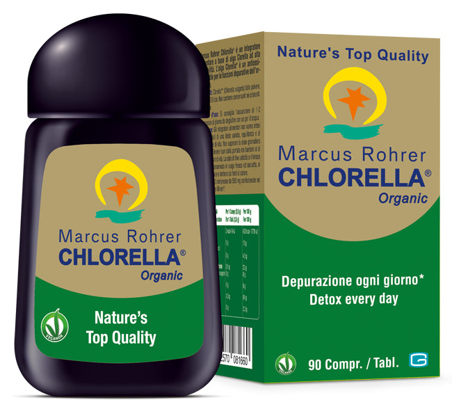 Marcus rohrer chlorella organica 90 comprimidos