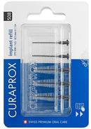 Curaprox cps 505 implant refill 5 scovolini black
