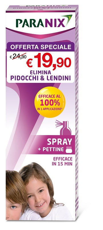 Paranix spray trattamento regolamento mdr taglio prezzo 100 ml