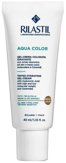 Rilastil aqua colorata gel crema medium