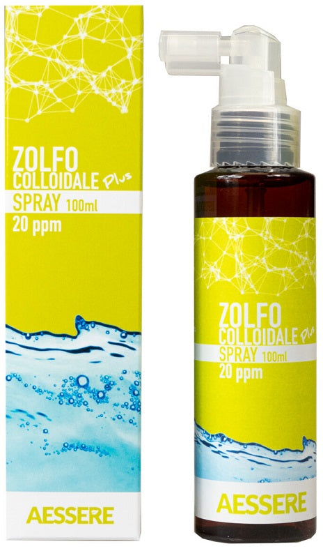 Zolfo colloidale plus spray 20ppm medicazione 100 ml