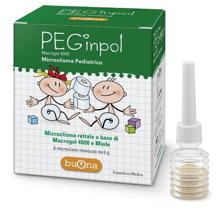 Peginpol microenema ped 6 microenemas of 6 g