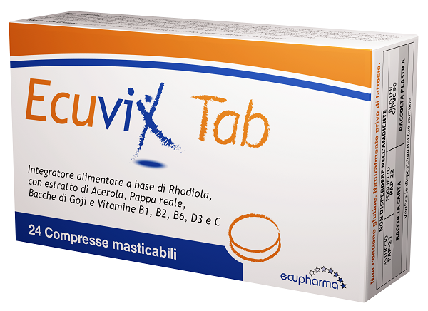 Ecuvix tab 24 comprimidos masticables