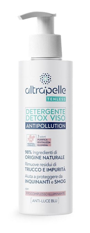 Altrapelle tenless detergente detox viso antipollution 200 ml