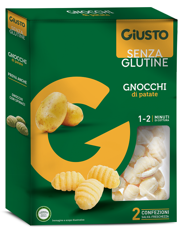 Giusto senza glutine gnocchi 2x250 g