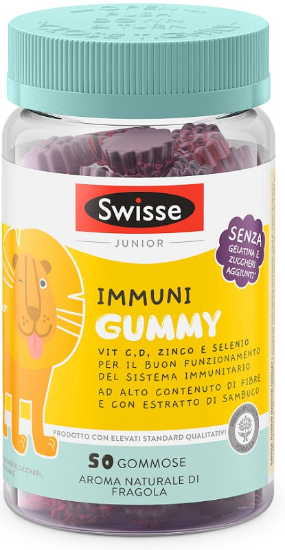 Swisse junior immuni gummy 50 pastiglie gommose