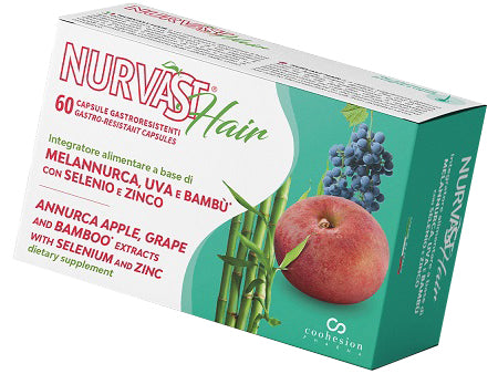 Nurvast cabello 60 cápsulas gastrorresistentes