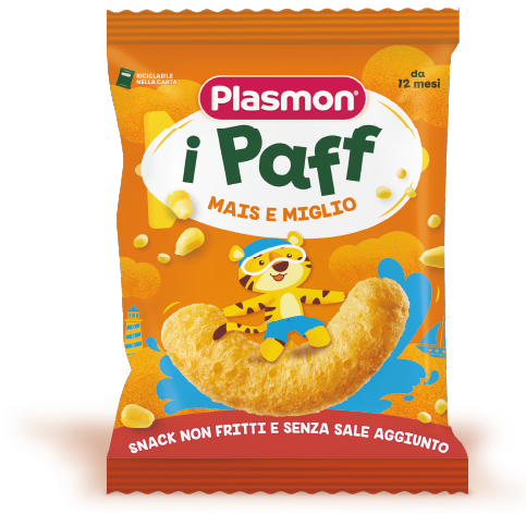 Plasmon paff maíz mijo 8m+ 15 g