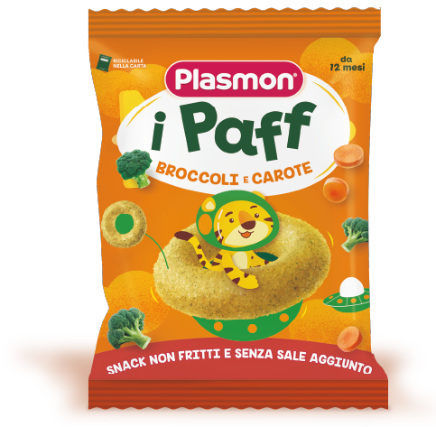 Plasmon paff anellini broccoli carota 15 g