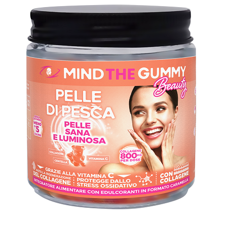 Mind the gummy pelle di pesca 30 gommose