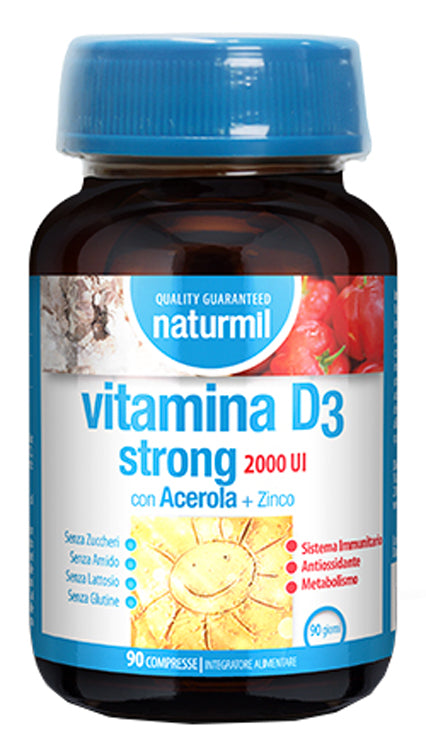 Naturmil vitamin d3 strong 2000 iu 90 tablets