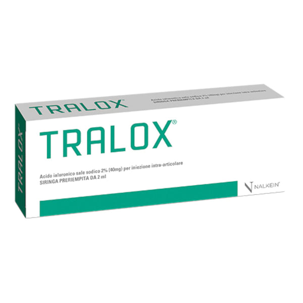 Tralox 2% siringa preriempita acido ialuronico 2 ml