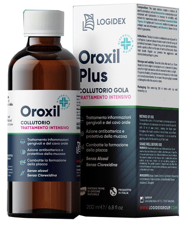 Oroxil plus enjuague bucal garganta 200 ml