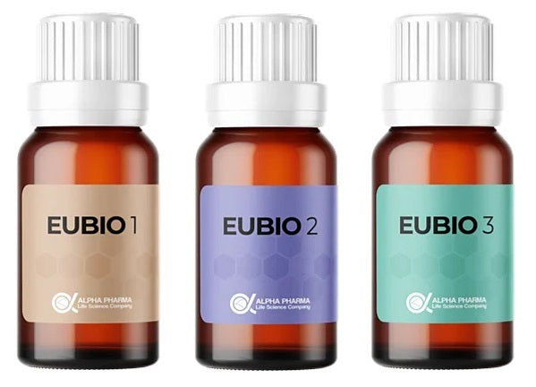 Eubio k 30 vials 10 vials eubio 1 + 10 vials eubio 2 + 10 vials eubio 3