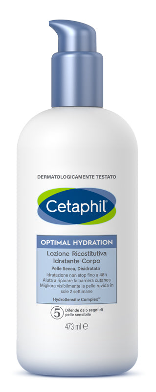 Cetaphil hidratación óptima loción hidratante corporal reparadora hidratante 473 ml