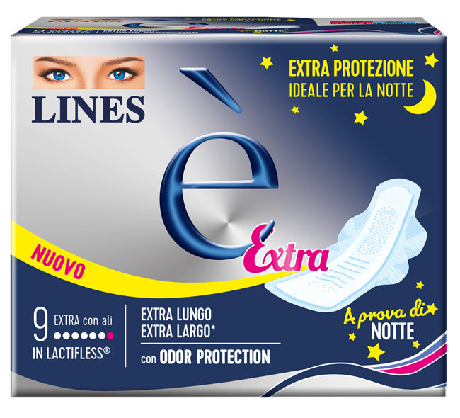 Lines e' extra carry pack 9 pezzi