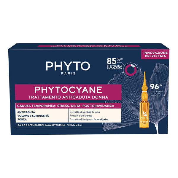 Phytocyane fiale donna cadura temporanea 12 fiale da 5 ml