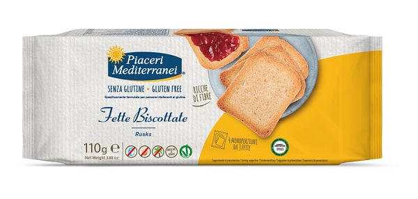 Piaceri mediterranei fette biscottate 110 g