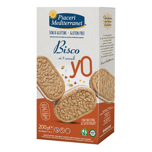 Piaceri mediterranei bisco yo 5 cereali 200 g