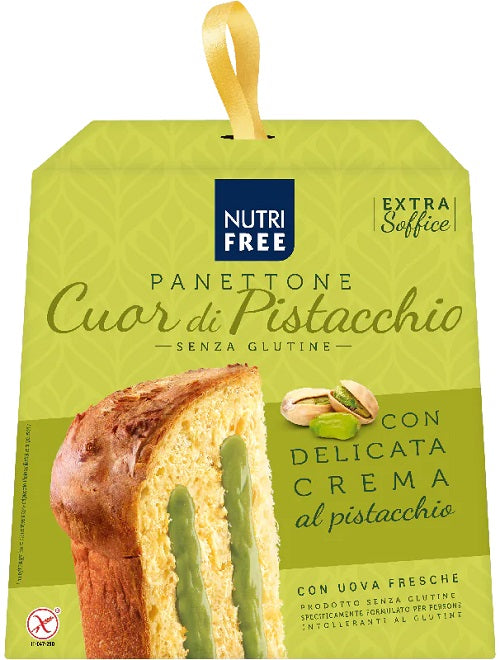 Nutrifree panettone cuor di pistacchio 680 g