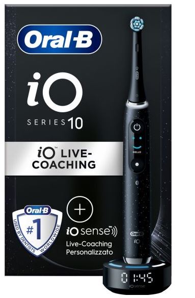 Oral-b io 10 black electric toothbrush