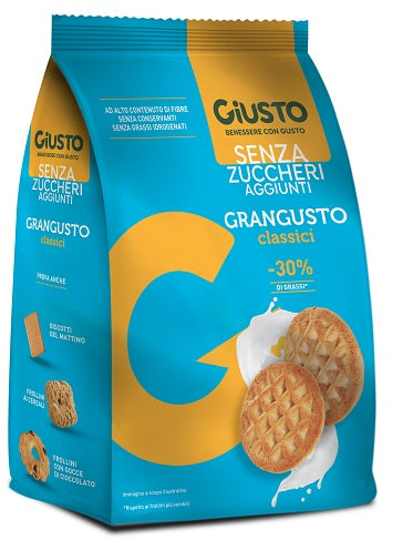 Giusto senza zucchero grangusto classici 350 g