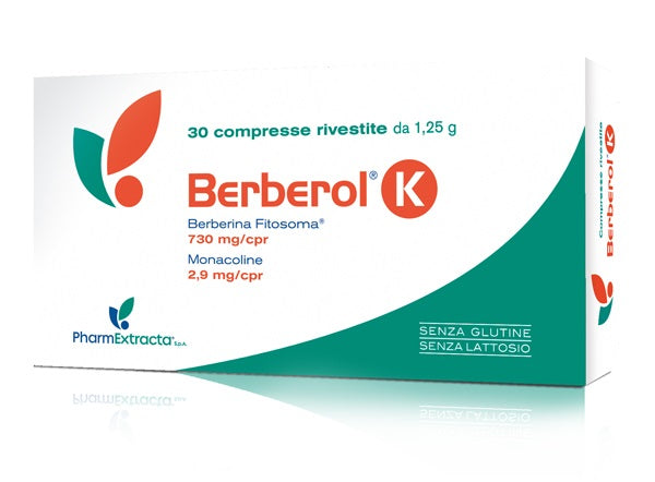 Berberol k 30 comprimidos