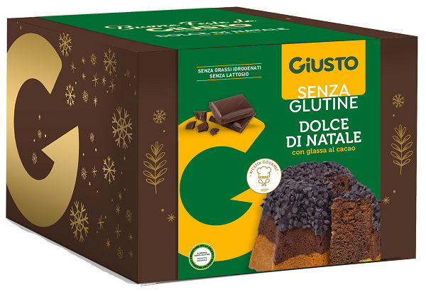 Giusto senza glutine dolce di natale pandoro cioccolato 500 g