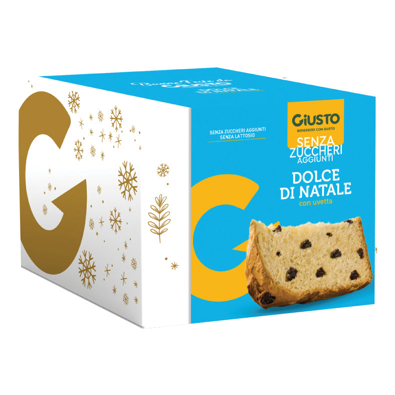 Just sugar free Christmas cake panettone sultanas 600 g