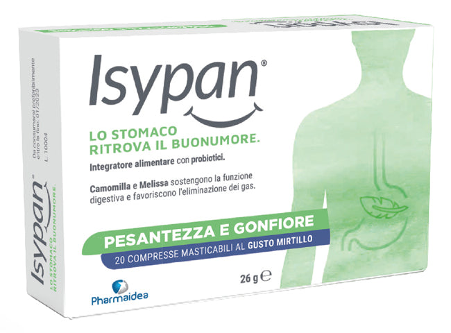 Isypan heaviness swelling 20 chewable tablets