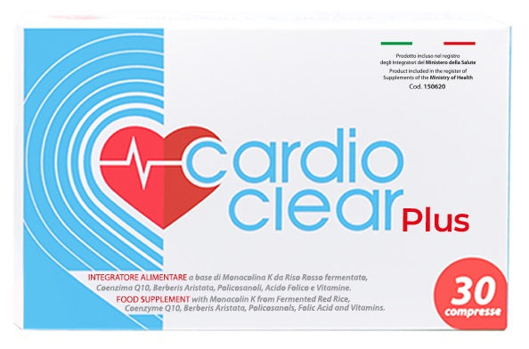 Cardioclear plus 30 comprimidos